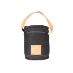 Cale - porte avec poign�e en jean - d 13 cm x h 17, 2 cm