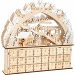 Calendrier de l'avent petit pied skieurs