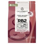 Callebaut callets ruby chocolat ruby p�te a cacao 2. 5 kg chocolat de qualit� professionnelle pour p�tisserie ...