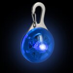 Campteck led pendentif de collier lumineux clignotant nuit securite pour chien animaux avec 3 mode d ...
