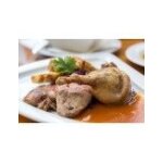 Canard sauce foie gras potiron et eclat de chtaigne 300gr