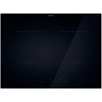 Candy idea ci7428ctt noir comptoir 70 cm plaque avec zone � induction 4 zones