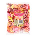 Candyman bonbons frais aux fruits toffees gourmands 1000g doux caramel saveur fruit�e d�licieuse confiserie ...