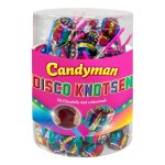 Candyman sucettes disco go�t cola 100 pi�ces bonbons sucr�s f�te 1500 g