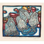 Canevas imprimer cascade en ober - oesterreich (1906 - 1945) impression sur toile roule tableau art ...