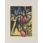 Canevas imprimer cocotte dans la rue (1915) impression sur toile roule tableau art dcoration murale ...