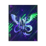 Canevas imprimer cyber ??dragon infinity conception graphique moderne sans cadre 40x50cm diy installer ... Canevas imprimer cyber ??dragon infinity conception graphique moderne sans cadre 40x50cm diy installer ...