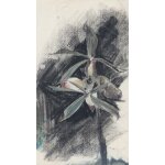 Canevas imprimer deux orchides (1874) impression sur toile roule tableau art dcoration murale / sans ...