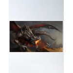 Canevas imprimer dragon et chevalier impression sur toile diy installer / 40x50cm ou 40x40cm Canevas imprimer dragon et chevalier impression sur toile diy installer / 40x50cm ou 40x40cm