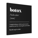 Canevas imprimer funny botox définition impression sur toile roulée tableau art décoration murale / sans ... Canevas imprimer funny botox définition impression sur toile roulée tableau art décoration murale / sans ...