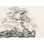Canevas imprimer gezicht op woerden met daarboven een die reikt naar een gevleugeld palet (1935) impression ... Canevas imprimer gezicht op woerden met daarboven een die reikt naar een gevleugeld palet (1935) impression ...