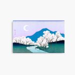 Canevas imprimer impression sur bois de fleurs de cerisier japonaises 2e dition impression sur toile ...