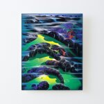 Canevas imprimer j'ai erré au - dessus des champs - réalisme magique - eyvind earle sans cadre 40x50cm ... Canevas imprimer j'ai erré au - dessus des champs - réalisme magique - eyvind earle sans cadre 40x50cm ...