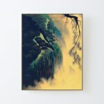 Canevas imprimer côte aux joyaux - 1976; etats - unis - eyvind earle sans cadre 40x50cm diy installer ... Canevas imprimer côte aux joyaux - 1976; etats - unis - eyvind earle sans cadre 40x50cm diy installer ...