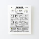 Canevas imprimer livre visuel tiny habits (bj fogg) impression sur toile roule tableau art dcoration ...
