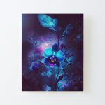 Canevas imprimer orchide enchante v2 impression sur toile roule tableau art dcoration murale / sans ...