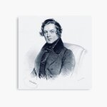 Canevas imprimer robert schumann (par josef kriehuber, 1839) impression sur toile art décoration murale ... Canevas imprimer robert schumann (par josef kriehuber, 1839) impression sur toile art décoration murale ...