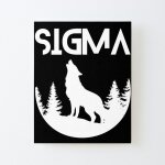 Canevas imprimer silhouette sigma male wolf vibes cool tendances virales impression sur toile diy installer ... Canevas imprimer silhouette sigma male wolf vibes cool tendances virales impression sur toile diy installer ...