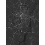 Canevas imprimer strasbourg france carte=5746 impression sur toile diy installer 40x50cm