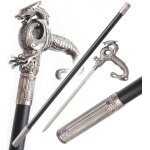 Canne epee - dragon canne de marche d�coration