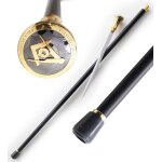 Canne epee maconnique de marche hk8038s repliksword