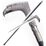 Canne epee de marche aigle eagle acier repliksword