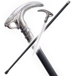 Canne epee de marche serpent cobra alien repliksword