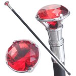 Canne de marche diamant rouge canne epee gentlemen
