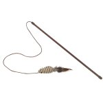 Canne a p�che pour chat a hochet boule a plumes nobby pet