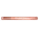 Canon a confettis coeurs or rose 60cm