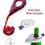 Décanteur rapide de vin rouge de type pétale, décanteur magique, aérateur de vin, bec verseur, mini filtre ... Décanteur rapide de vin rouge de type pétale, décanteur magique, aérateur de vin, bec verseur, mini filtre ...