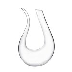 Décanteur a vin soufflé a la main, carafe moderne en cristal en forme de u Décanteur a vin soufflé a la main, carafe moderne en cristal en forme de u