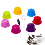 Capsules de caf rutilisables pour dolce gusto, machine a caf, filtre, porte - tasse, rechargeable, ...