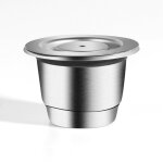 Capsules de café rechargeables nespresso, en acier inoxydable, support de dosettes, tasses de remplacement ... Capsules de café rechargeables nespresso, en acier inoxydable, support de dosettes, tasses de remplacement ...