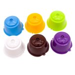 Capsules de caf rechargeables et rutilisables, 6 pices, paniers filtres pour nescaf dolce gusto, ...