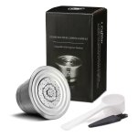 Capsules de café rechargeables et réutilisables en acier pour nespresso, dosettes filtrantes, tasses ... Capsules de café rechargeables et réutilisables en acier pour nespresso, dosettes filtrantes, tasses ...