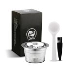 Capsules de caf� cafissimo capsules filtre de support de dosettes de caf� argent