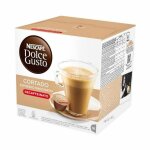 Capsules de caf nescaf dolce gusto 94314 espresso macchiato decaffeinato (16 uds)
