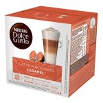 Capsules de caf� nescaf� dolce gusto caramel latte macchiato, 8 + 8 pcs.