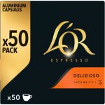 Capsule caf� l'or l''or espresso delizioso capsules 50 pc 260 gr