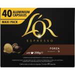 Capsules l'or espresso forza x40 intensit� 9