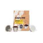 Capsule r�utilisable caps me 3 capsules r�utilisables � l'infini
