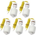 Capteur de niveau de liquide pour aquarium, lot de 5 pices, 100 v cc, interrupteur a flotteur, plastique ...
