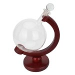 Carafe a baril de 500ml, base en bois, carafe, globe, distributeur de liqueur, etanche a l'air, cadeaux ...