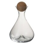 Paris prix - carafe & bouchon design verra 27cm transparent Paris prix - carafe & bouchon design verra 27cm transparent