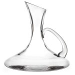 Carafe a dcanter avec anse  evas  transparent