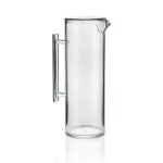 Carafe avec couvercle en acrylique transparent 1, 70 litre