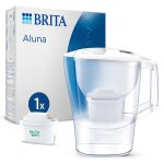 Carafe filtrante aluna blanche (2, 4l) incl 1 cartouche filtre eau robinet maxtra pro all - in - 1 r�duit ...