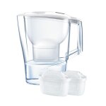 Carafe filtrante brita aluna blanche + 2 cartouches