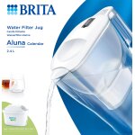 Carafe filtrante brita aluna calendar 2 cartouches maxtra pro all - in 1 incluses
